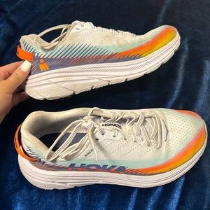 Womens Hoka running shoe- iron man collab